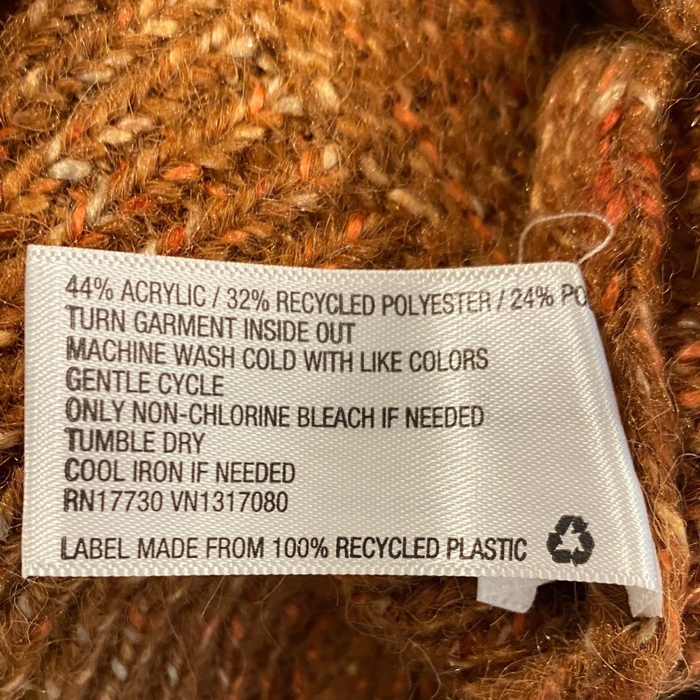 Universal Thread Cardigan | Rust Button-Up Knit C… - image 3